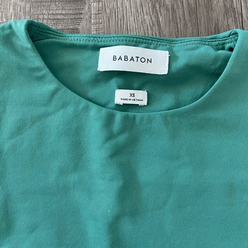 Babaton Contour Forest Green Muscle Tank - Picture 3 of 3